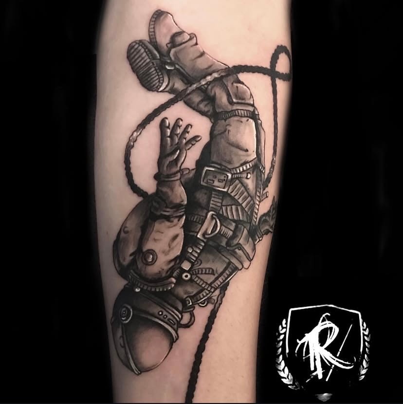Steampunk Astronaut — Forearm