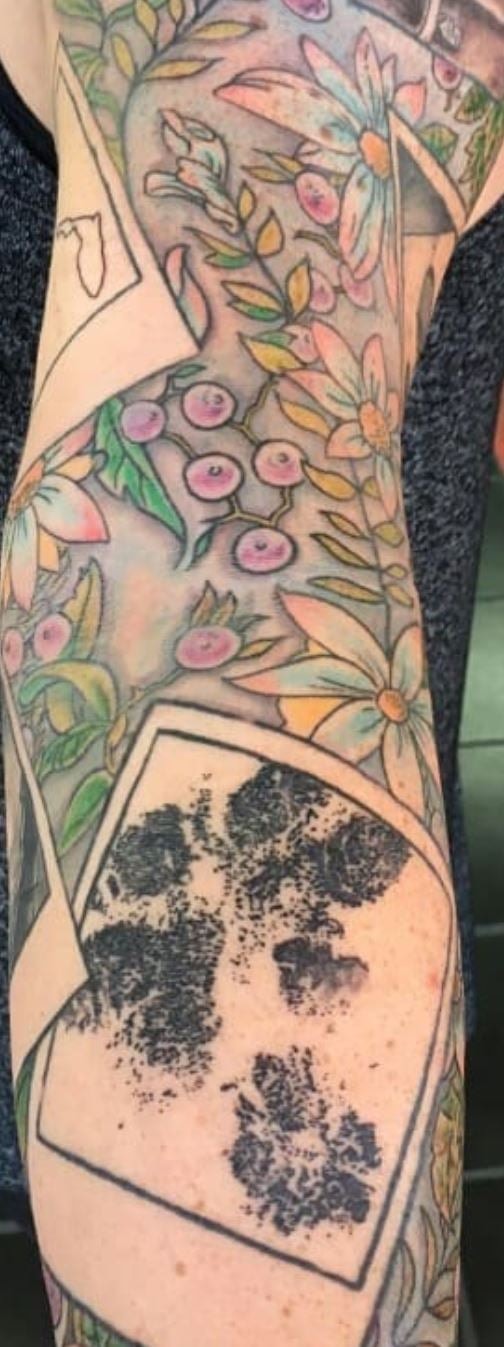 Botanical Sleeve — Close-Up