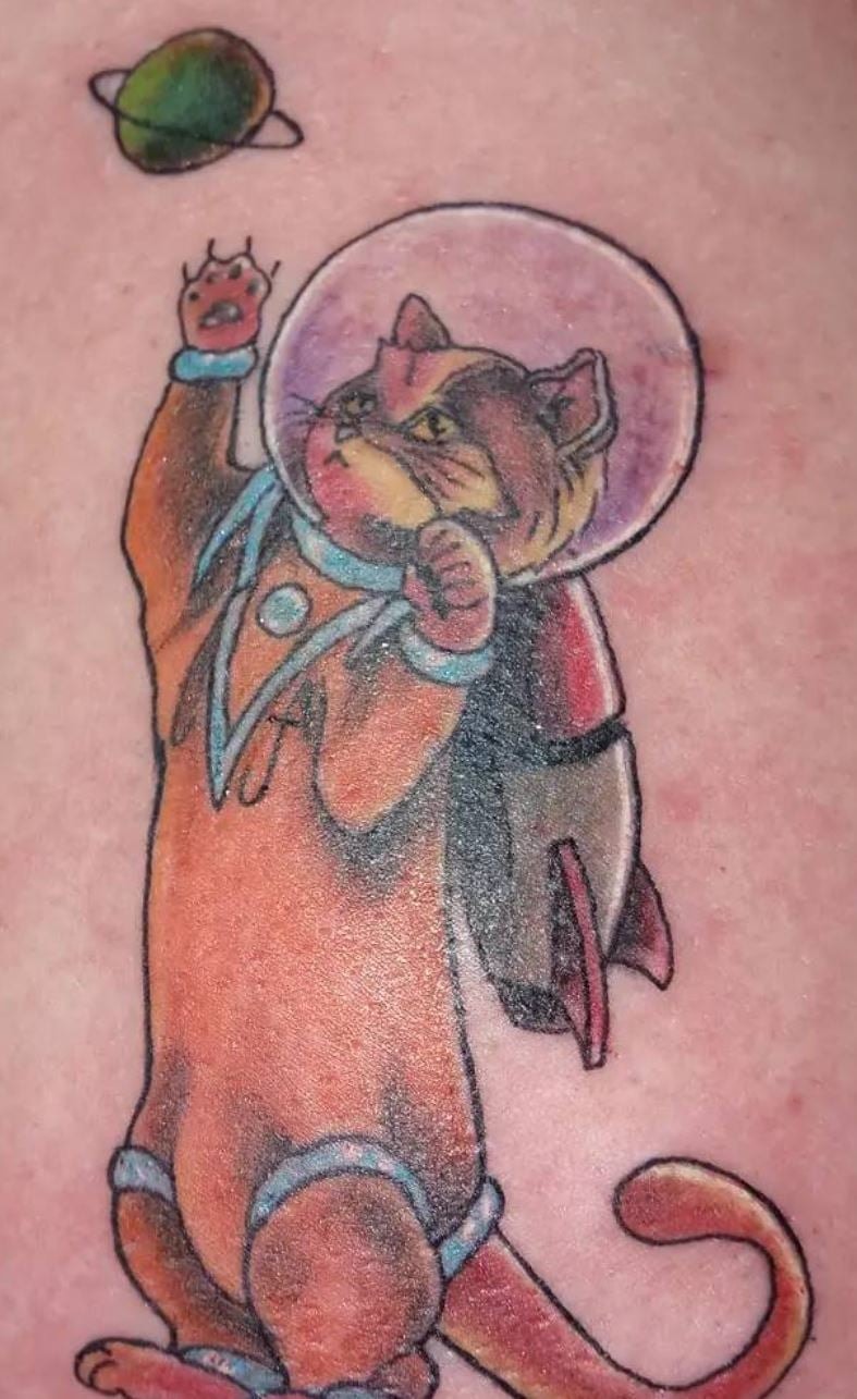 Astronaut Cat